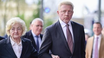 Boris Becker mit Mutter Elvira